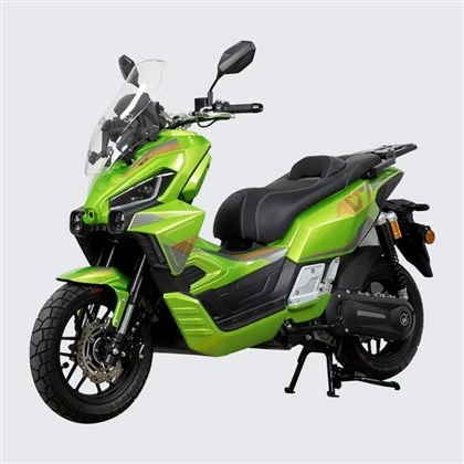 Moto de tourisme d'aventure